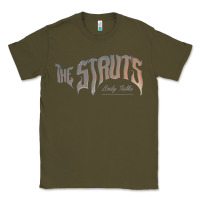 Army Green new the struts-body talk Classic Tee - linhVisuals