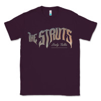Plum new the struts-body talk Classic Tee - linhVisuals