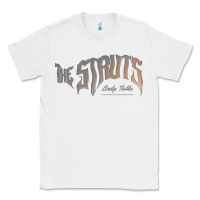 White new the struts-body talk Classic Tee - linhVisuals