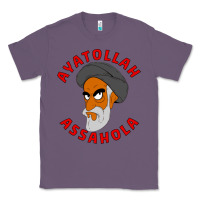 Lavender Ayatollah Assahola Classic Tee - linhVisuals