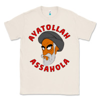 Natural Ayatollah Assahola Classic Tee - linhVisuals