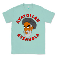 Seafoam Ayatollah Assahola Classic Tee - linhVisuals