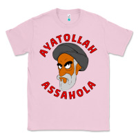 Bubblegum Pink Ayatollah Assahola Classic Tee - linhVisuals