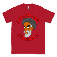 Red Ayatollah Assahola Classic Tee - linhVisuals