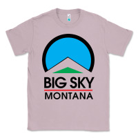 Lilac Big Sky Montana Champion Classic Tee - linhVisuals