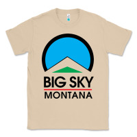 Mushroom Big Sky Montana Champion Classic Tee - linhVisuals