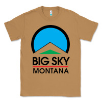 Toasted Coconut Big Sky Montana Champion Classic Tee - linhVisuals