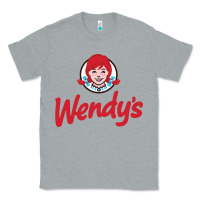 Heather Grey Wendy's Classic Tee - linhVisuals