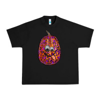Black watercolor pumpkin leopard Urban Heavy Tee - RanaPortraitStore