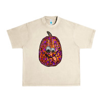 Sandshell watercolor pumpkin leopard Urban Heavy Tee - RanaPortraitStore
