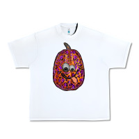 White watercolor pumpkin leopard Urban Heavy Tee - RanaPortraitStore