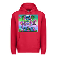 Cardinal aloha stitch Premium Hoodie - AdoDesignShop