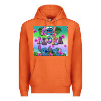 Carrot aloha stitch Premium Hoodie - AdoDesignShop