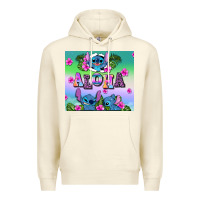 Sandshell aloha stitch Premium Hoodie - AdoDesignShop