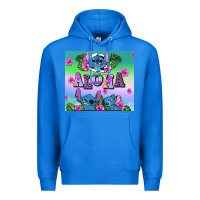 True Royal aloha stitch Premium Hoodie - AdoDesignShop