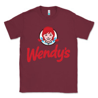 Burgundy Wendy's Classic Tee - linhVisuals