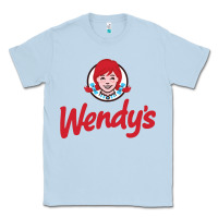 Dusty Blue Wendy's Classic Tee - linhVisuals