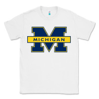 White michigan Classic Tee - linhVisuals