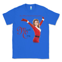 True Royal Mariah Carey Merry Christmas vintage retro Classic Tee - linhVisuals