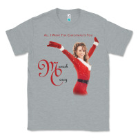 Heather Grey Mariah Carey Merry Christmas vintage retro Classic Tee - linhVisuals