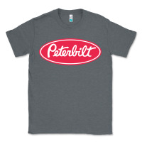 Charcoal Heather Peterbilt Classic Tee - linhVisuals