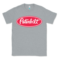 Heather Grey Peterbilt Classic Tee - linhVisuals