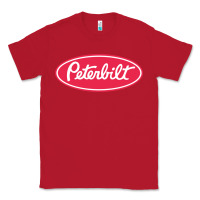 Red Peterbilt Classic Tee - linhVisuals