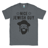 Charcoal Heather nice jewish guy funny gifts for hanukkah Classic Tee - linhVisuals