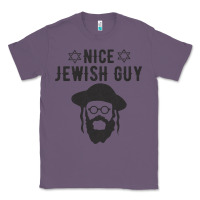 Lavender nice jewish guy funny gifts for hanukkah Classic Tee - linhVisuals