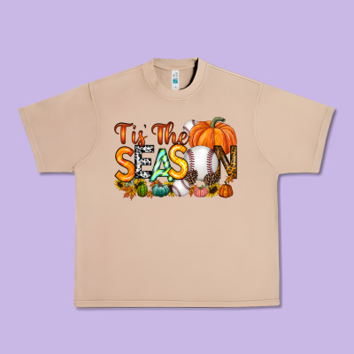 Tis The Season Baseball Urban Heavy Tee Designed By Racoondesign