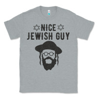 Heather Grey nice jewish guy funny gifts for hanukkah Classic Tee - linhVisuals