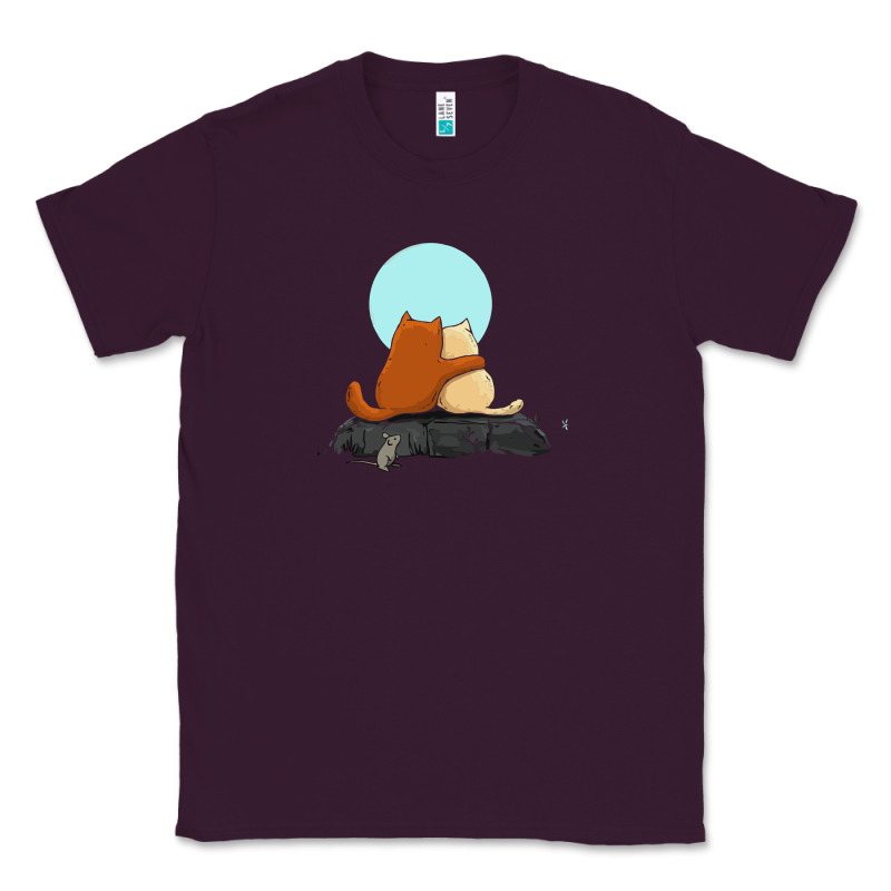 Two Cats Classic Tee by linhVisuals | Teevron