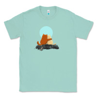 Seafoam two cats Classic Tee - linhVisuals