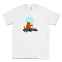 White two cats Classic Tee - linhVisuals