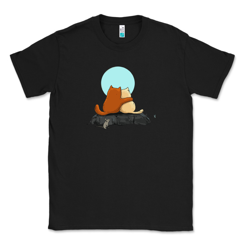 Two Cats Classic Tee by linhVisuals | Teevron