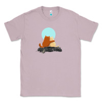 Lilac two cats Classic Tee - linhVisuals