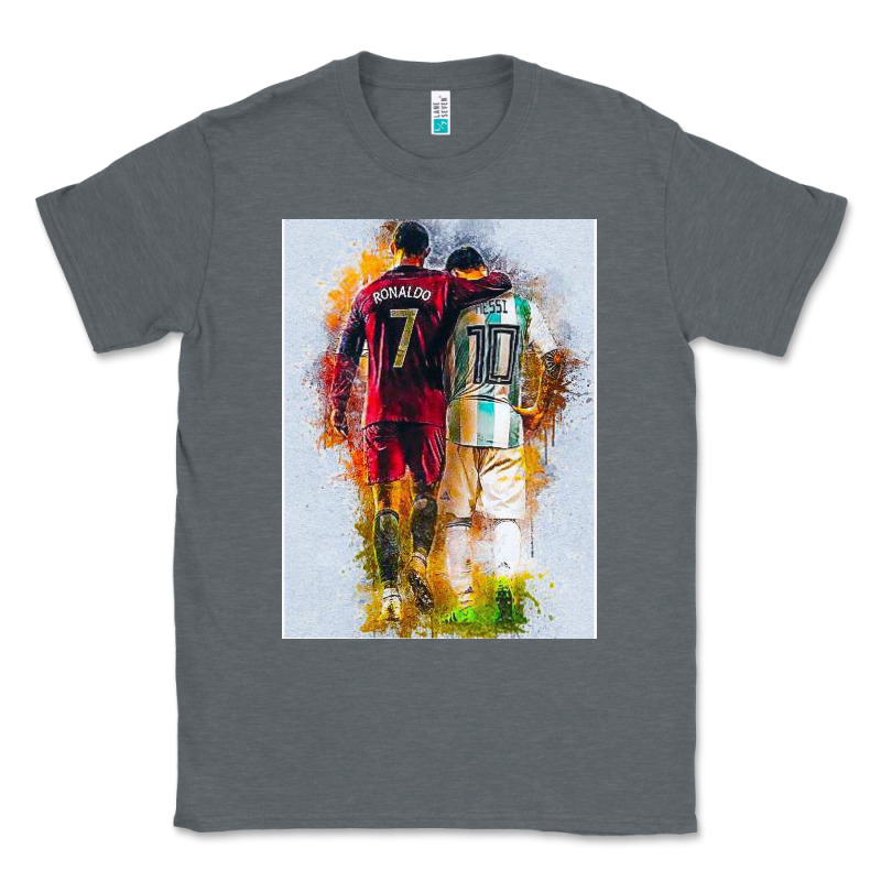 Messi And Ronaldo Classic Tee by linhVisuals | Teevron