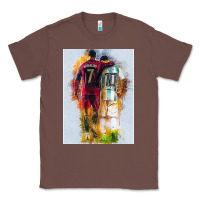 Chestnut messi and ronaldo Classic Tee - linhVisuals