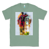 Sage messi and ronaldo Classic Tee - linhVisuals
