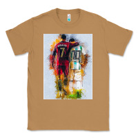 Toasted Coconut messi and ronaldo Classic Tee - linhVisuals