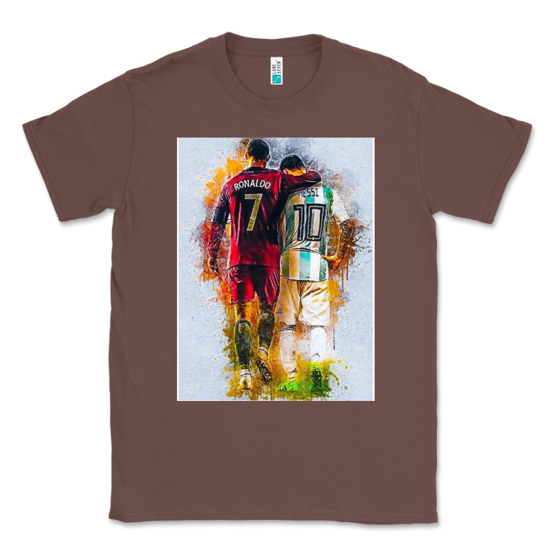Messi And Ronaldo Classic Tee by linhVisuals | Teevron