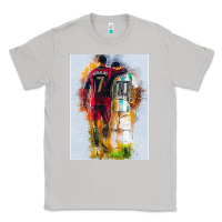 Moon Dust messi and ronaldo Classic Tee - linhVisuals