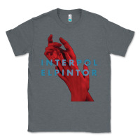 Charcoal Heather interpol Classic Tee - linhVisuals