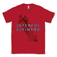 Red interpol Classic Tee - linhVisuals