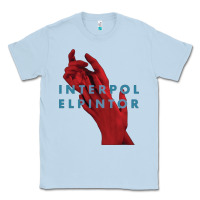 Dusty Blue interpol Classic Tee - linhVisuals