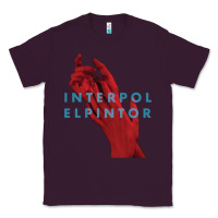Plum interpol Classic Tee - linhVisuals