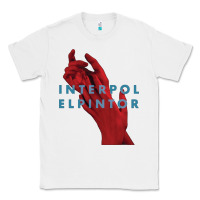 White interpol Classic Tee - linhVisuals