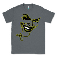 Charcoal Heather J O K E R Classic Tee - linhVisuals