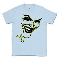 Dusty Blue J O K E R Classic Tee - linhVisuals