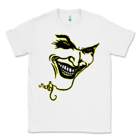 White J O K E R Classic Tee - linhVisuals